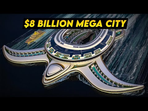 Exploring Saudi Arabia's || $8 Billion Floating MegaCity || Redefining Urban Living