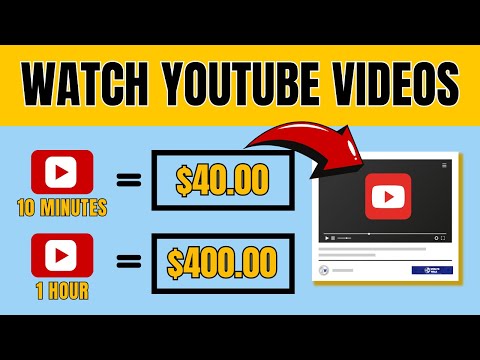 Earn Money Watching YouTube Videos (100% FREE AND AVAILABLE WORLDWIDE)