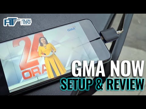 TV sa Cellphone!? GMA on-the-go! GMA Now Setup & Review