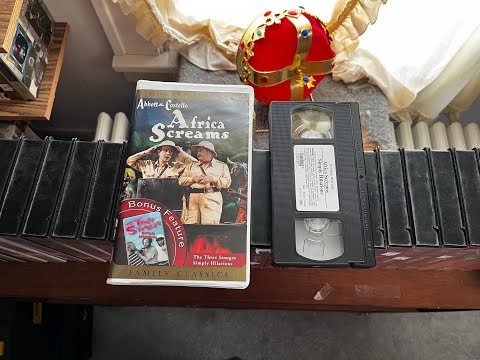 Opening, Interval, & Closing To Africa Screams/The Three Stooges: Simply Hilarious 2001 VHS