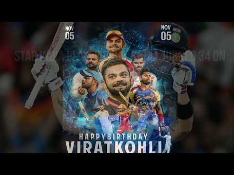 Star India player Virat Kohli Birthday - News Headlines