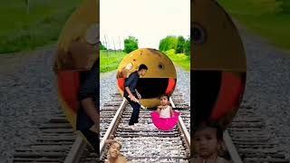 gadi wala comedy #gadi #wala #comedy #train #wala #Bhilai wala #funny #vfx #ᴠꜰxᴍᴀɴ #toys #⃣ #train