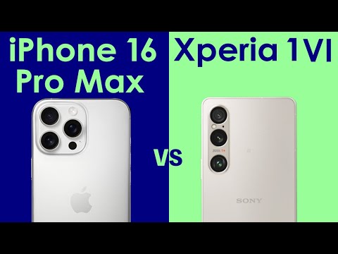 iPhone 16 Pro MaxとXperia 1 Ⅵはどっちを買うべき？｜サイズ・性能・カメラの違いは？