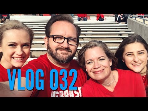 Last Husker football game of the season! // Vlog.032