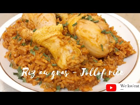 RECETTE DELICIEUSE DE RIZ AU GRAS - SIMPLE JOLLOF RICE🍛