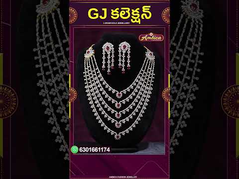 #Short #gjcollection | 1Gram Gold Jewellery | Ambica Fashion Jewellery