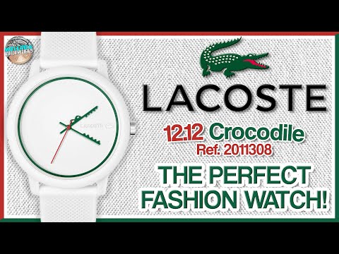 The Perfect Fashion Watch For $50.00! | Lacoste L.12.12 Crocodile 42mm Fashion Watch 2011308