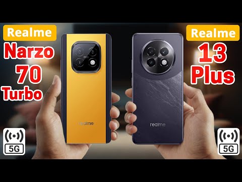 Realme Narzo 70 Turbo Vs Realme 13 Plus | Specs Comparison || Which One's Better?