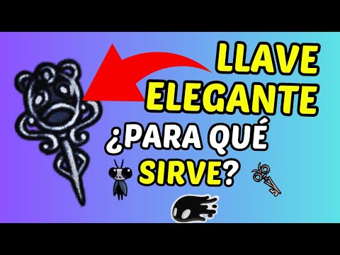 La ubicación secreta de la llave elegante y donde utilizarla || Hollow Knigth