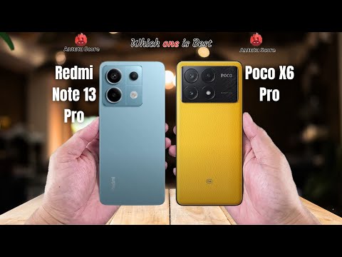 Redmi Note 13 Pro 5G vs Poco X6 Pro  Full comparison ⚡Which one is Best