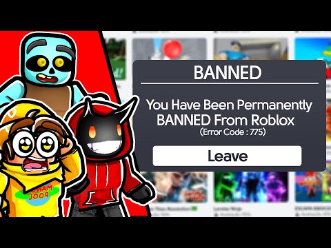 We Got BANNED On ROBLOX...