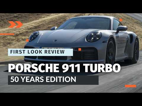 Porsche 911 Turbo 50 Years Edition – A Tribute to 50 Years of Turbocharged Excellence