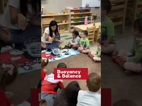 Buoyancy and Balance - The Magic of Floating #excelledmontessori #boerne #stem