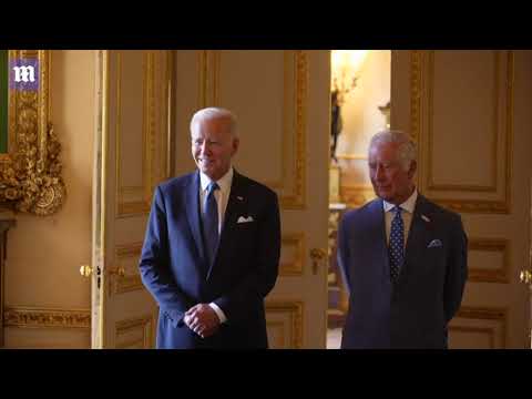 Video: Biden appears to chuckle impatiently as Shapps and Kerry talk climate