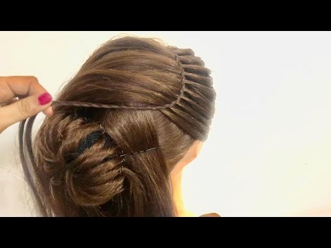 Most Beautiful Bun Hairstyles with Easy Layering Trick | Easy Hairstyles