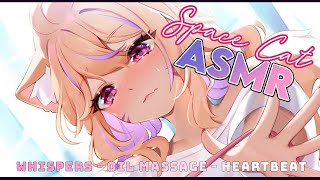 【 ASMR 】Gentle whispers, heartbeat, massage ♡