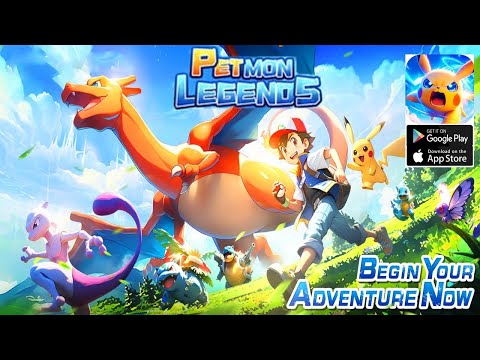 Petmon Legends Gameplay - New Pokemon RPG iOS