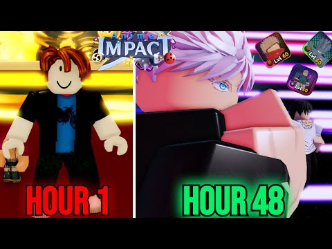 Spending 48+ Hours To Obtain Every New Update 1 Unit In Anime Impact...(Roblox)