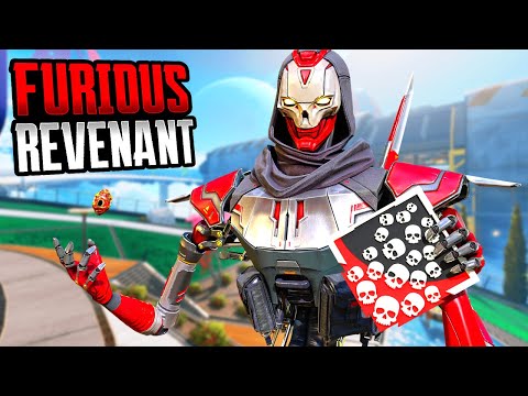 FURIOUS REVENANT 24 KILLS & 5100 DAMAGE (Apex Legends Gameplay)