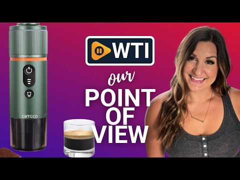 COTGCO Portable Espresso Coffee Machine | POV | Would you buy it?