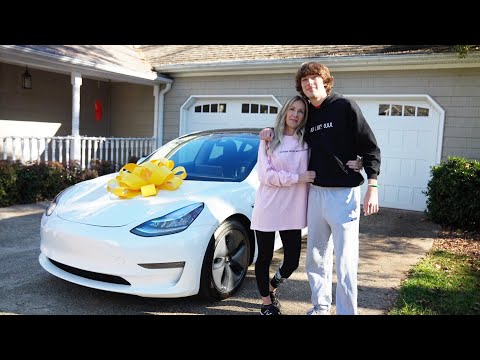 Surprising My Mom With a Tesla!