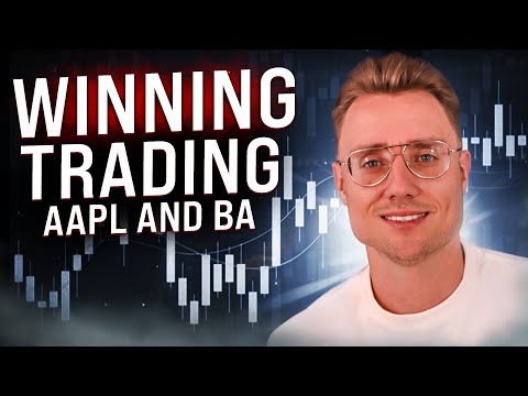 Winning trading in Apple (AAPL) and Boeing (BA)! Price action analysis recap of yesterday and today!