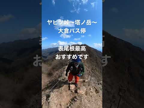 #塔ノ岳登山#ヤビツ峠#表尾根