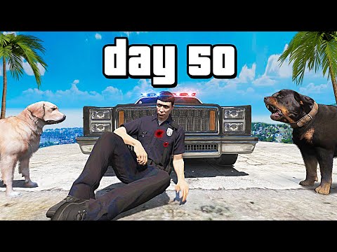 I Survived 100 days in Realistic GTA 5 as a COP #5