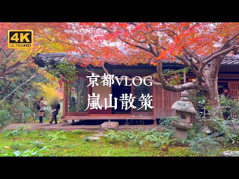 【京都VLOG EP01】避開觀光人潮的嵐山散策路線 | 愛宕念佛寺、嵯峨鳥居本、厭離庵、二尊院、落柿舍、Café Bibliotic Hello!