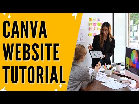 Canva Website Tutorial For Creating STUNNING Sites