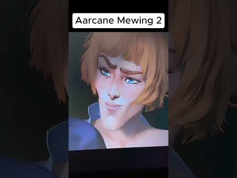 Arcane Mewing 2  #mewing #arcane #meme #humor