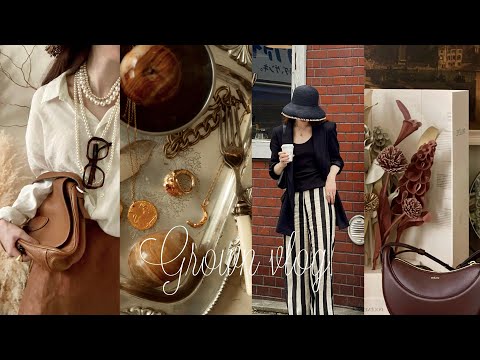 [vlog] Enjoying the summer outfits🌼 ZARA HOUL| POLENE | vintage shop | Tokyo