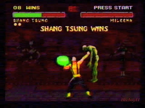 Mortal Kombat II [SNES] - (Shang Tsung) Full Playthrough & finale