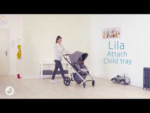 Maxi-Cosi I Lila pushchair I How to attach the child tray