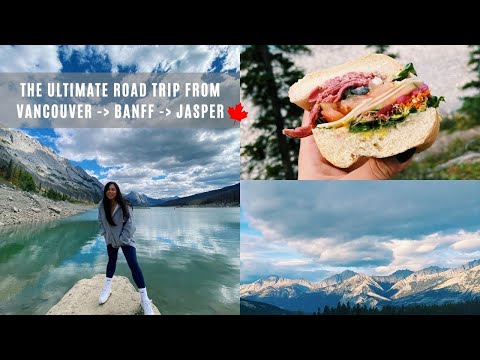 JASPER AND LAKE LOUISE ROAD TRIP | Canoeing, Local Restaurants, Fairmount Lake Louise