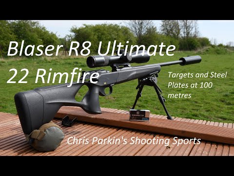 Blaser R8 Ultimate 22, follow up video with some 100 metre range time