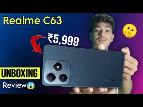 Realme C63 Review😱 : Just at ₹5,999