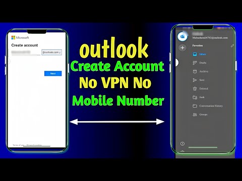 How to create Microsoft Outlook account | create outlook account | outlook email create new account