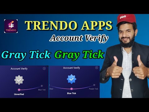 Trendo apps blue tick kaise milenga • Trendo apps gray tick aise milenga  | un verified Trendo I'd