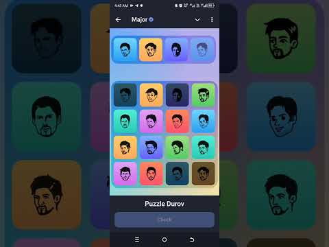 02 October-Major Puzzle Durov Solved Today#play2earngame #airdrop #puzzlegame