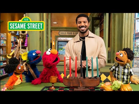 Sesame Street: H is for Holiday | Celebrate Kwanzaa with Michael B. Jordan