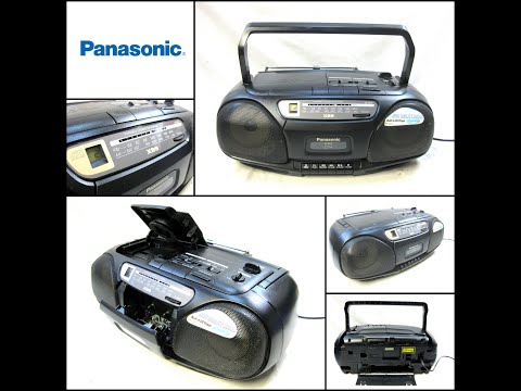 Panasonic RX-DS10 Portable CD Stereo Radio Cassette Boombox