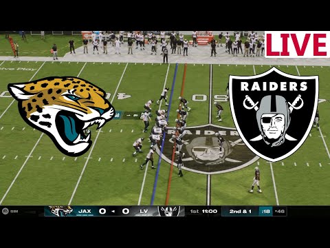 🔴LIVE 🔴Jacksonville Jaguars vs Las Vegas Raiders/ NFL Week 16/NFL TV /Madden NFL