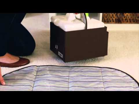 JJ Cole Diapers and Wipes Caddy - Stylish changing on the go