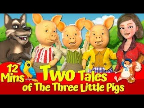 🔴The Three Little Pigs and The Big Bad Wolf 🐷🐺 | English Fairytales🌟