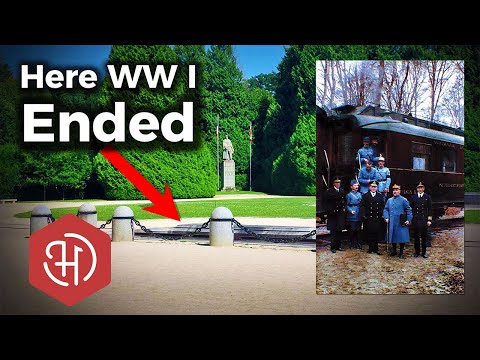 Where the Armistice Was Signed that ENDED the First World War