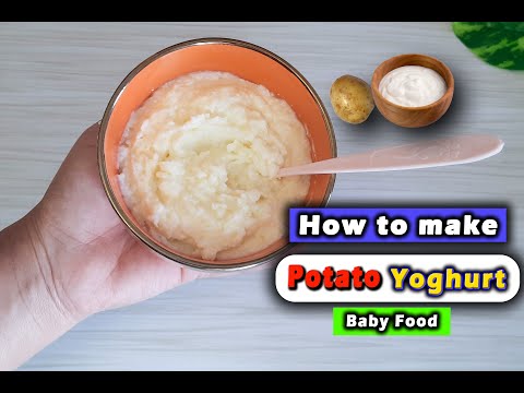 Potato Yoghurt Baby Food || Weight Gain Recipe for Babies || How to Make Your Baby food