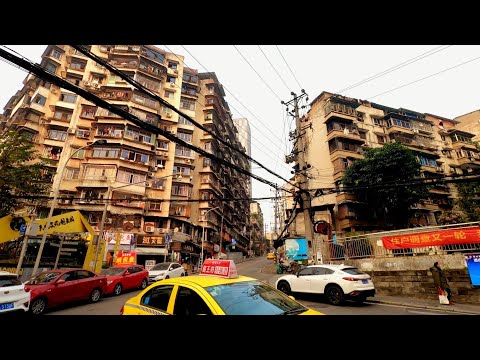 重庆观音桥商圈奇葩的存在：嘉陵三村城中村   Urban village in central business    area. Chongqing·China