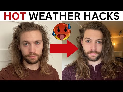 5 HACKS To SURVIVE The HEAT (w/ Long Hair)