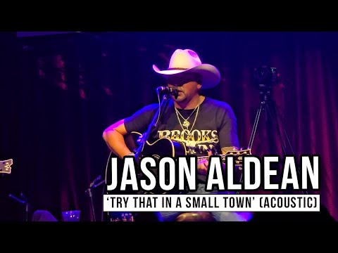 Jason Aldean Performs Acoustic Version of 'Try That In A Small Town' (Nov. 2024)